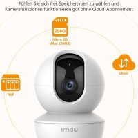 Imou Камера за наблюдение въртяща се 1080P IP WiFi камера AI Person Detection, снимка 1 - IP камери - 44005520