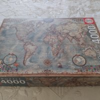 ЧИСТО НОВ ПЪЗЕЛ 4000 части - Карта на света , снимка 7 - Пъзели - 43558630