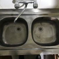 Кухненски шкаф с двойна мивка неръждавейка Д/Ш/В-120/50/85 см , снимка 8 - Кухни - 43582610