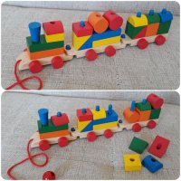 Детски дървени играчки, снимка 3 - Образователни игри - 26742957