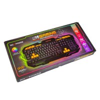 Гейминг клавиатура ROXPOWER G-8100 Gaming LED, снимка 3 - Клавиатури и мишки - 43820678