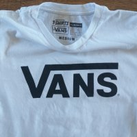 vans - страхотна мъжка тениска КАТО НОВА, снимка 2 - Тениски - 37386678