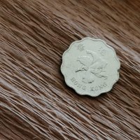 Монета - Хонг Конг - 20 цента | 1995г., снимка 2 - Нумизматика и бонистика - 27475699