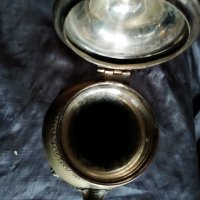 посребрен бароков чайник, снимка 3 - Антикварни и старинни предмети - 34581178