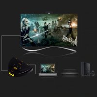 3 портов HDMI сплитер 4k / разделител / адаптер, снимка 4 - Стойки, 3D очила, аксесоари - 39100707