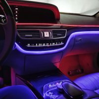 Монтаж на амбиентно осветление за автомобили. Car ambient light , снимка 13 - Аксесоари и консумативи - 40441222