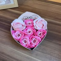 Подаръци със сапунени рози, снимка 3 - Декорация за дома - 40158532