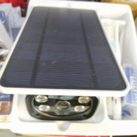 Соларна напълно безжична водоустойчива камера FULL HD 1080P WI FI 2MP с LED осветяване и 4x увелич, снимка 6 - IP камери - 32401956