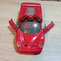 Метална кола "Ferrari" F50 мащаб 1:24, снимка 4 - Коли, камиони, мотори, писти - 43091332