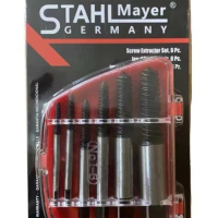 Комплект екстрактори за болтове STAHLMAYER, 6 части., снимка 3 - Други инструменти - 44878165