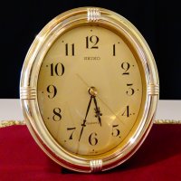 Seiko оригинален японски настолен часовник. , снимка 1 - Антикварни и старинни предмети - 33208975