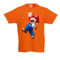 Детска тениска Супер Марио Super Mario 2, снимка 2 - Детски тениски и потници - 32939820