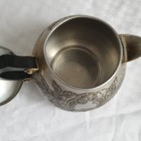 Малък английски алуминиев чайник, снимка 6 - Антикварни и старинни предмети - 43203538