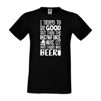 Мъжка тениска I Tried To Be Good But There Was Beer,Бира,Бирфест,Beerfest,Подарък,Изненада,Рожден Де, снимка 9 - Тениски - 36378026