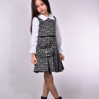 Елегантна детска рокля с чанта, снимка 1 - Детски рокли и поли - 43061844