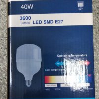 LED крушка 40W Е27, снимка 1 - Лед осветление - 24479067