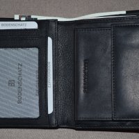 Bodenschatz Sierra BZ 8-460 SE черен вертикален портфейл до 11 карти, снимка 8 - Портфейли, портмонета - 32742975