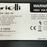 Arielli LED-32DN10ND счупен екран-TP.MS3663S.PB818/RF-BU320003SE30-0601 AO MS-L1343 V2/T320XVN02.G, снимка 2 - Части и Платки - 38997825