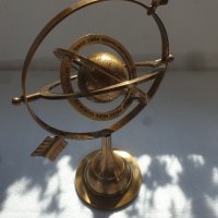 Армиална сфера от бронз, снимка 4 - Морски сувенири - 43052845