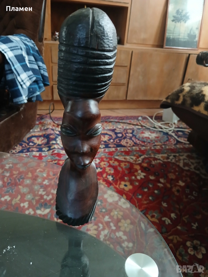 дървена фигура , снимка 1