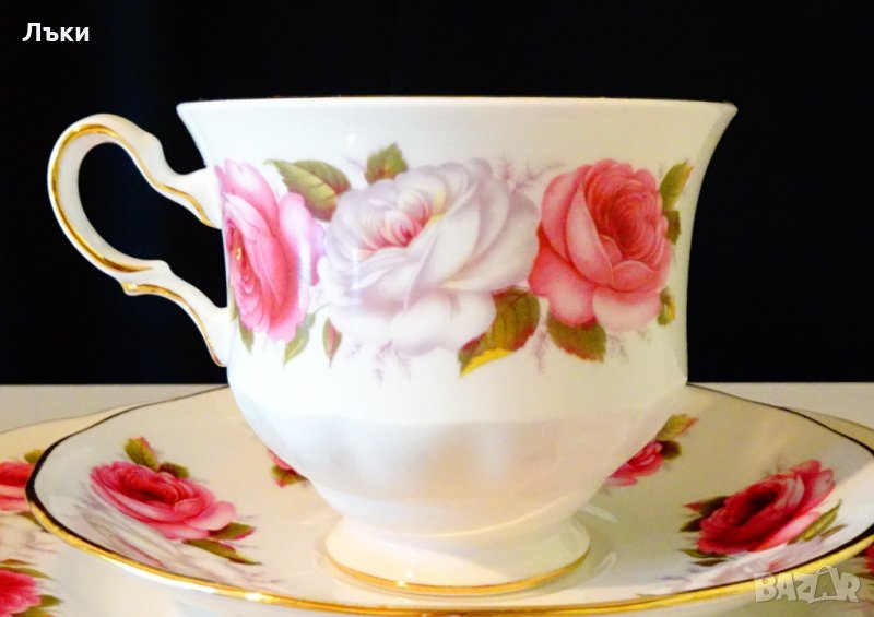 Чаша английски порцелан Queen Anne Bone China. , снимка 1