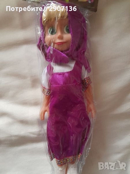 КУКЛА МАША, музикална, дължина 30 см., снимка 1