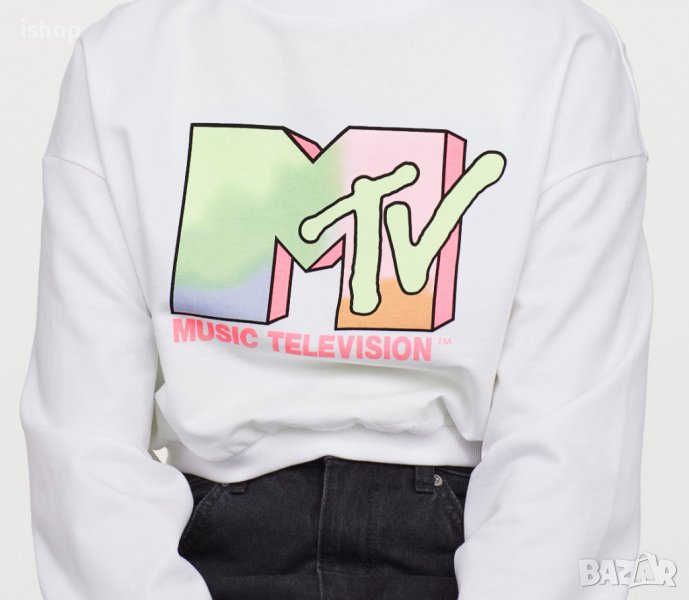  Къс Блуза MTV , снимка 1