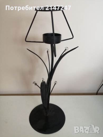 Антикварен свещник , снимка 1