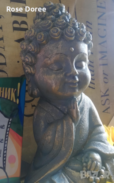 Голяма статуетка Буда 40 см, снимка 1