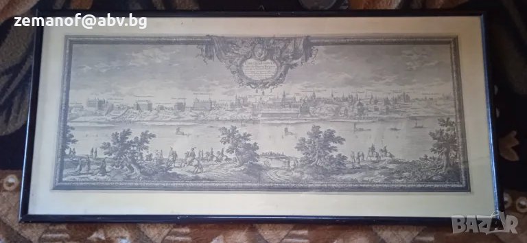 Графика Никола Перел  1656г., снимка 1