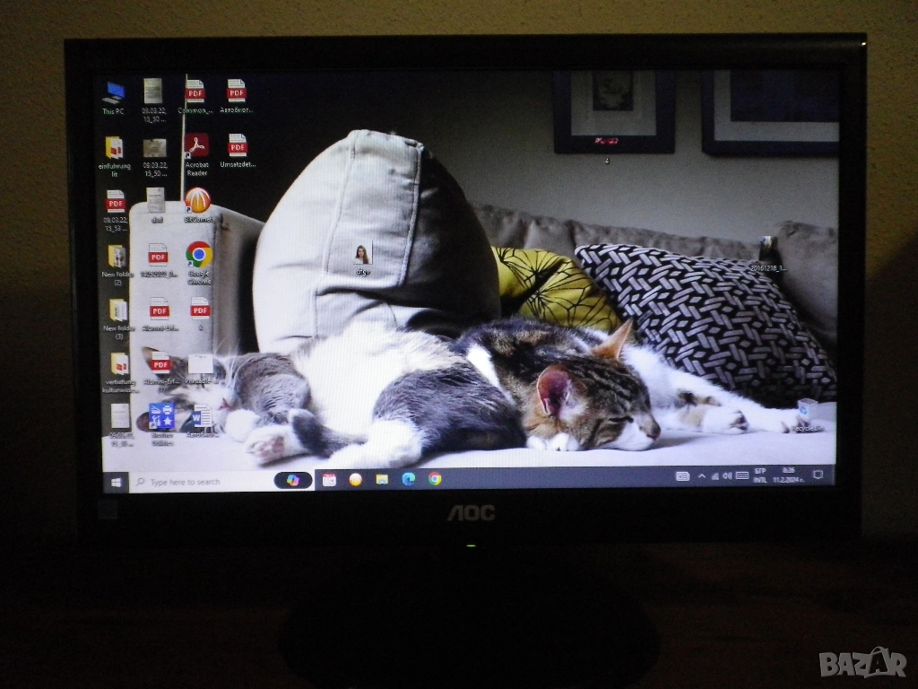Качествен LED монитор AOC e950Swn, снимка 1
