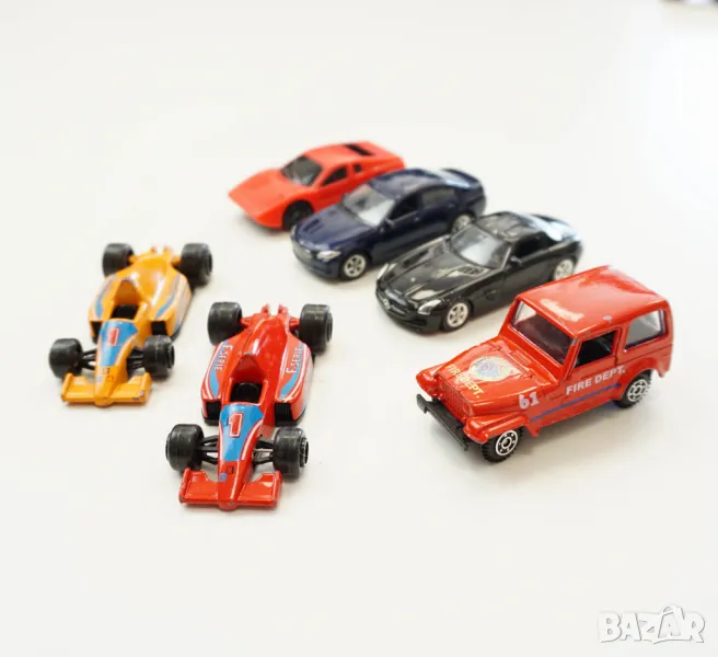Лот колички WELLY - BMW, Mercedes-Benz, Mattel Hot Wheels McDonalds, снимка 1