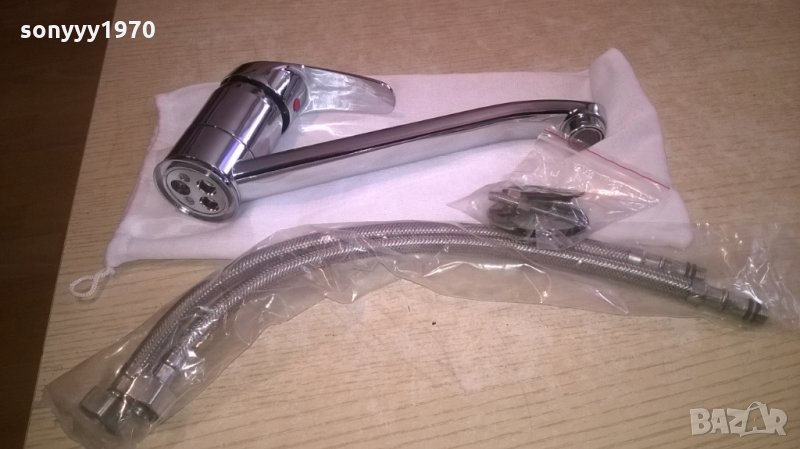 СМЕСИТЕЛ ЗА ПЛОТ ЗА МИВКА ЗА КУХНЯ ИЛИ ДР С ОТВОР, снимка 1