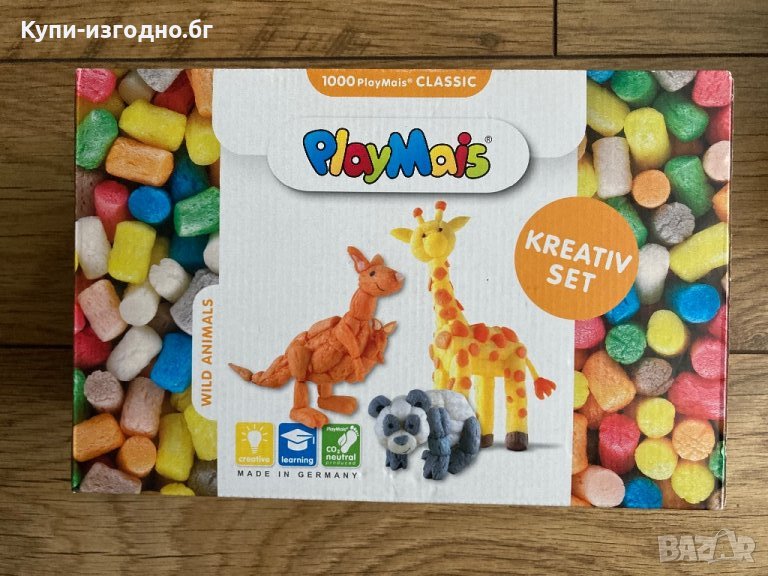 Детски креативен комплект - Playmais диви животни , Германия , снимка 1