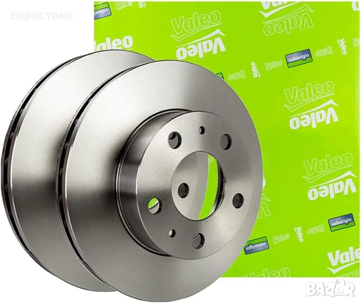 VALEO Спирачни дискове 186603 за предна ос, снимка 1