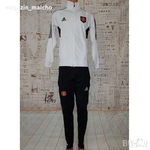 Мъжки Футболен Анцуг - ADIDAS FC MANCHESTER UNITED; размери: S, M, L и 2XL, снимка 1