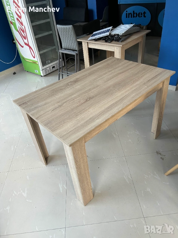 Дълга Дървена Маса За Дом И Заведение, снимка 1