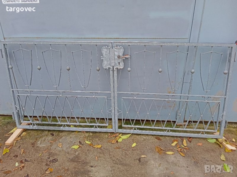 Красива двойна врата от ковано желязо, снимка 1