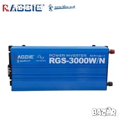 12V /3000 вата Инвертор с чиста синусоида Raggie или 24V/3000W, снимка 1