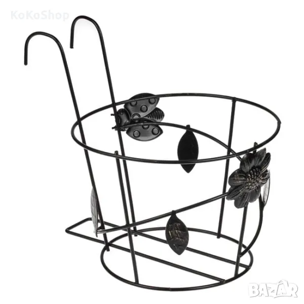 Метална поставка за саксия-20,5х22,5 см./поставка за саксия/поставка за кашпа, снимка 1