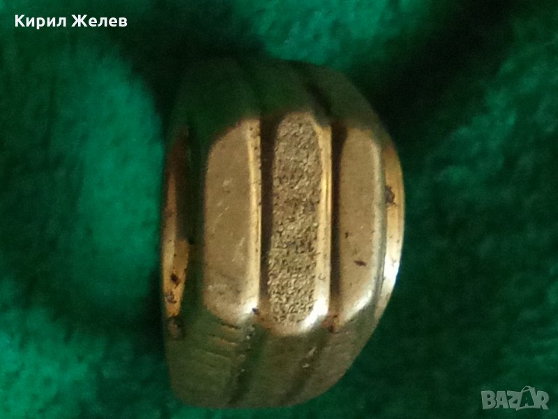 Пръстен стар бронзов 3499, снимка 1