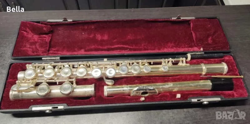 сребърна флейта, снимка 1