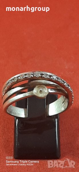 Сребърен пръстен , снимка 1