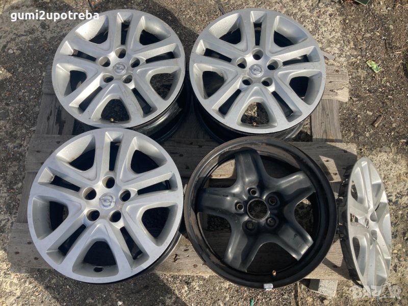 16 джанти 5х105 Opel Astra K Опел Астра К 6,5J et41 Оригинал+тасове, снимка 1