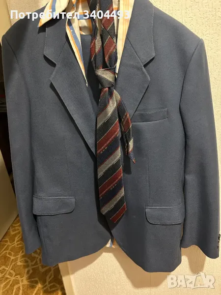 Мъжки костюм с вратовръзка, снимка 1