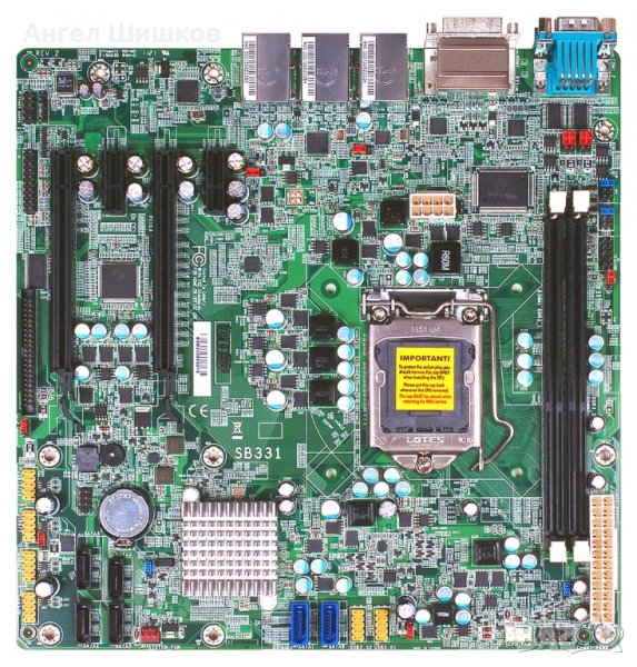 Дънна платка Q67 DFI SB331-IPM Socket 1155, снимка 1