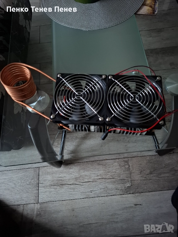ZVS 2500W индукционен нагревателнагревател, снимка 1