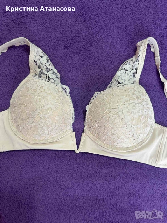 🤍 Дамски сутиен бял, снимка 1