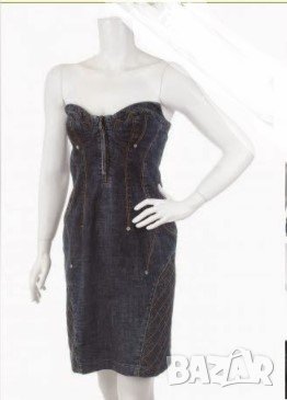 Gaetano Navarra рокля дънкова Маркова, снимка 1