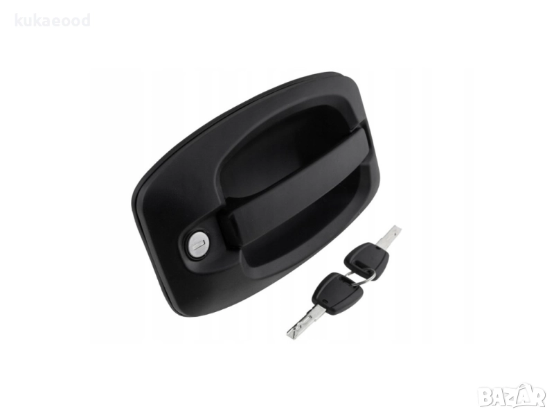 Външна дръжка за врата с патронник и ключове заPeugeot Boxer Facelift, снимка 1